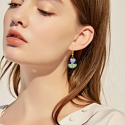 400 шт. 10-цветные градиентные прозрачные акриловые бусины&nbsp;OACR-PA0001-36