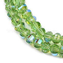 Гальванизируйте прозрачное стекло бисер нитей&nbsp;EGLA-B011-08A-AB05