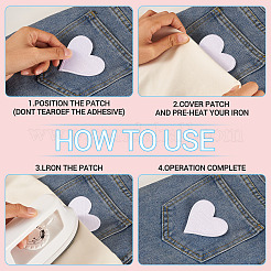 8 шт. 2 цвета полиэстеровые нашивки для пришивания и приклеивания утюгом&nbsp;PATC-TA0001-34A