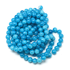 Выпечки окрашенные нити шарик хруст стекла&nbsp;DGLA-Q023-8mm-YS77