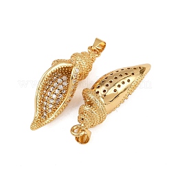 Латунные микро проложить кубического циркония подвески&nbsp;KK-A269-24G