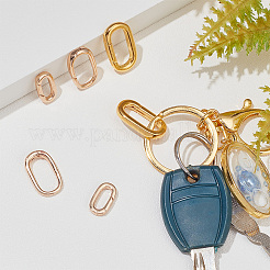 6 шт. 3 стильных латунных пружинных затворных кольца&nbsp;FIND-PH0008-41