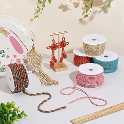 5 рулон ниток полиэстер 5 цветов&nbsp;OCOR-PH0005-10