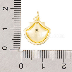 Подвески из латуни с эмалью в стойку&nbsp;KK-P269-09G