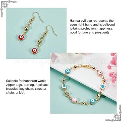 116шт набор для самостоятельного изготовления браслета в стиле «сглаз»&nbsp;DIY-NB0005-01