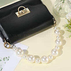 Круглые ручки для сумок из АБС-пластика с имитацией жемчуга&nbsp;FIND-WH20041-002