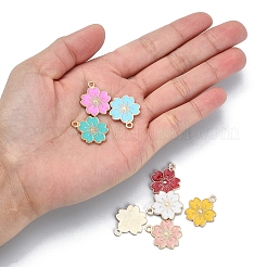 20шт 10 цвета сплава эмалевые подвески&nbsp;ENAM-YW0002-12