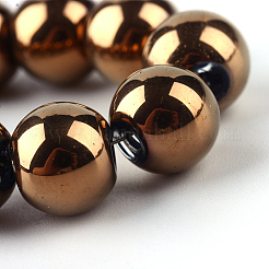 Гальванизируйте прозрачное стекло бисер нитей&nbsp;X-EGLA-Q062-8mm-D03