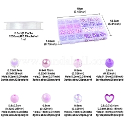 Набор для самостоятельного изготовления украшений в фиолетовой цветовой гамме&nbsp;DIY-FS0008-79