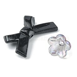 Непрозрачные и прозрачные акриловые бусины&nbsp;MACR-YW0002-01I