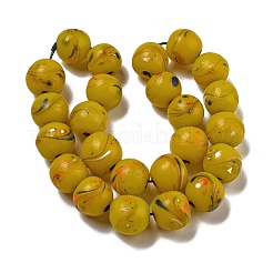 Бусы лэмпворк ручной работы&nbsp;BLOW-D006-07B