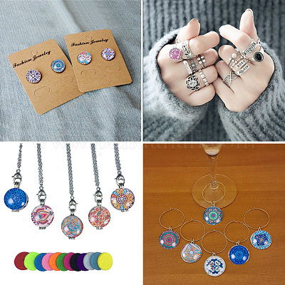 Печатные стеклянные кабошоны&nbsp;GGLA-PH0005-25mm-001-1