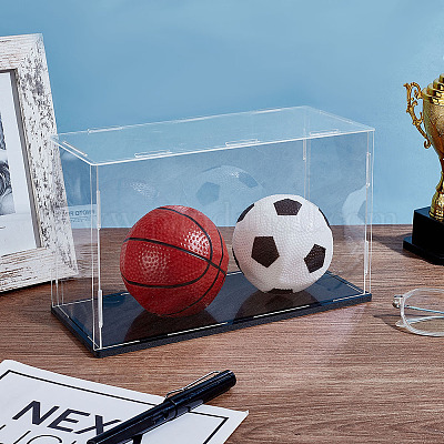 Прозрачная пластиковая витрина для минифигурок&nbsp;ODIS-WH0043-144A-1