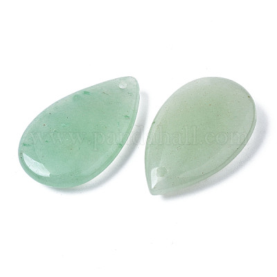 Естественный зеленый авантюрин подвески&nbsp;G-S299-124B-1