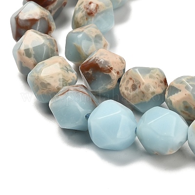 Окрашенный натуральный говлит имитация камня шушан бусины нити&nbsp;G-G203-08F-1