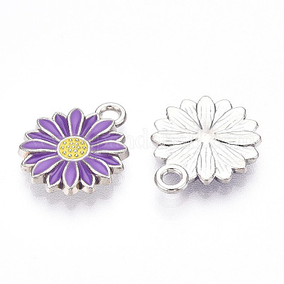 Подвески из эмали и сплава&nbsp;ENAM-A139-05P-02-1