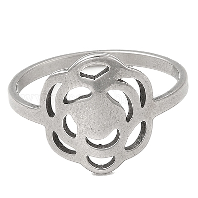 Кольца из нержавеющей стали 201 RJEW-G278-20P-1