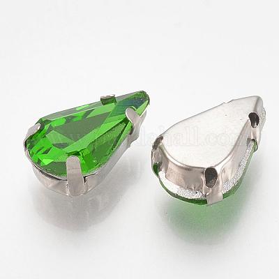 Шить на горный хрусталь&nbsp;RGLA-T035-8x13mm-20-1