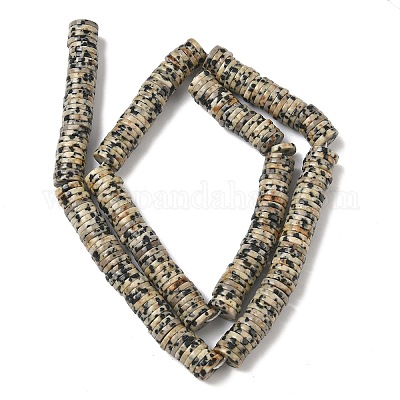 Природные яшмы далматин бисер нитей&nbsp;G-G329-B05-8x1mm-1