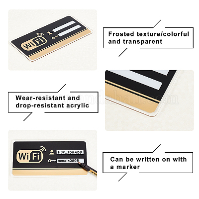 Акриловый индикатор&nbsp;LS-AJEW-WH0261-05-1