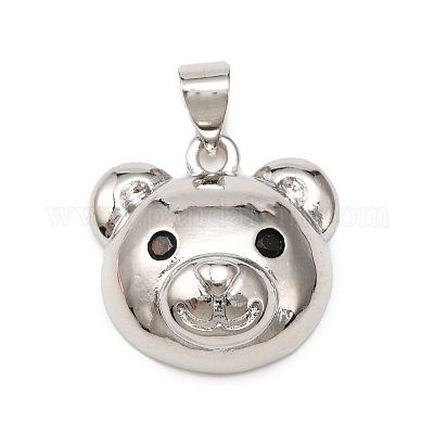 Латунные микро проложить кубического циркония подвески ZIRC-F139-01P-1