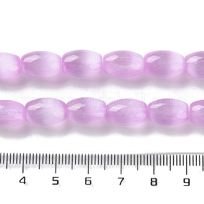 Нити натуральных селенитовых бусин цвета макарон X1-G-B102-A01-04-1