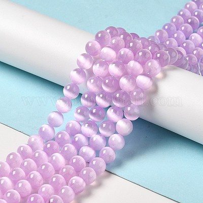 Нити из натурального селенита&nbsp;G-P493-01B-1