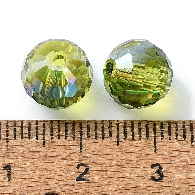 Ab цветные стеклянные бусины&nbsp;EGLA-P059-02B-AB26-1