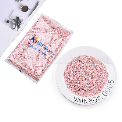 8/0 выпечка краска стеклянные бусины&nbsp;SEED-R051-07B-05-1