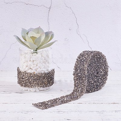 Блестящая смола исправления горный хрусталь (клей-расплав на спине)&nbsp;OCOR-WH0052-01E-1