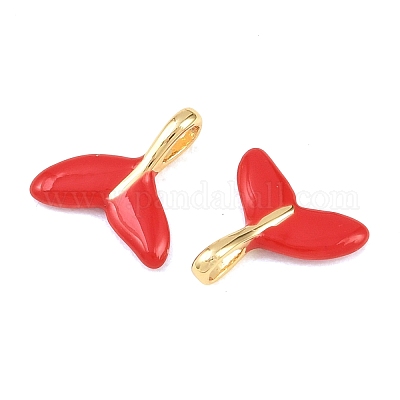 Латунь эмаль подвески&nbsp;KK-B167-02G-03-1