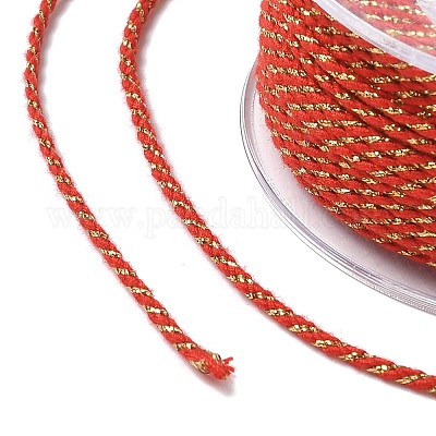 Нейлоновый витой круглый шнур длиной 20 м&nbsp;NWIR-A011-01S-1