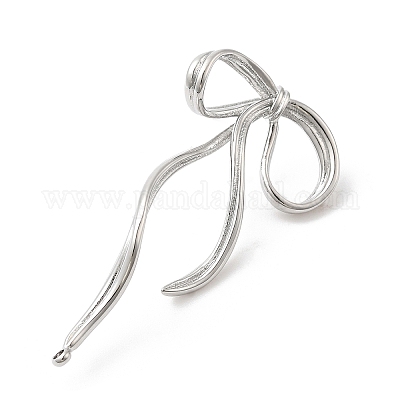 Латунные серьги-гвоздики&nbsp;KK-U061-14A-P-1