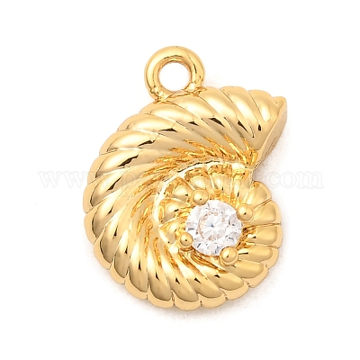Латунные микро проложить кубического циркония подвески KK-C117-02C-G-1
