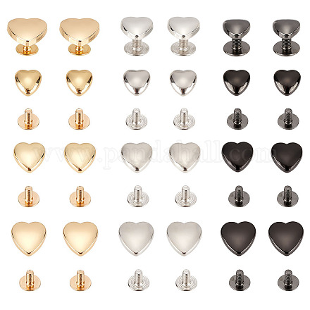 54 комплект 9-х видов заклепок с винтовой заклепкой из сплава&nbsp;PATC-CA0006-13-1