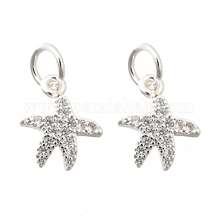 Латунные микро проложить кубического циркония подвески KK-K300-11S-1