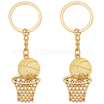 2шт. брелки с подвеской в виде баскетбольного сплава KEYC-SC0001-95G-1