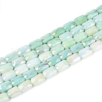 Антикоррозийные гальванические стеклянные бусины&nbsp;X-GLAA-T025-29B