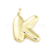 Подвески из латуни с покрытием стойки с буквами-шариками&nbsp;KK-C050-01G-K