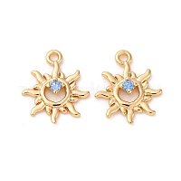 Латунные микро проложить кубического циркония подвески&nbsp;KK-Z112-02G