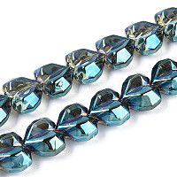 Гальванизируйте прозрачное стекло бисер нитей&nbsp;EGLA-B012-AB18