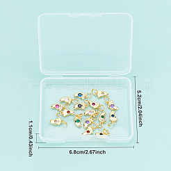 Латунные микро проложить кубического циркония подвески&nbsp;KK-FH0001-73G