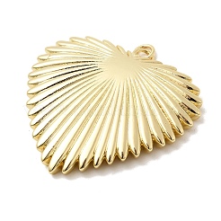 Подвески в форме сердца из латуни&nbsp;KK-H529-62C-G