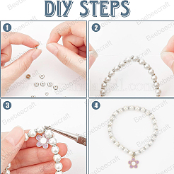 Распорные бусины из нержавеющей стали 304&nbsp;STAS-BBC0004-31A-S