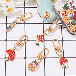 Брелок из эмали из сплава 5 шт.&nbsp;JX218A