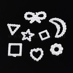 Абс пластиковые жемчужные бисера&nbsp;OACR-T030-17M