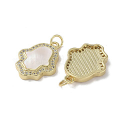 Латунные микро проложить кубического циркония подвески&nbsp;KK-G485-22B-G