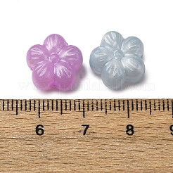 Светящиеся прозрачные акриловые бусины&nbsp;LACR-S001-15C