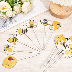 14 шт. деревянные украшения для торта&nbsp;DIY-CN0005-56A