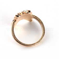 Кольца сплава&nbsp;RJEW-WH0002-08